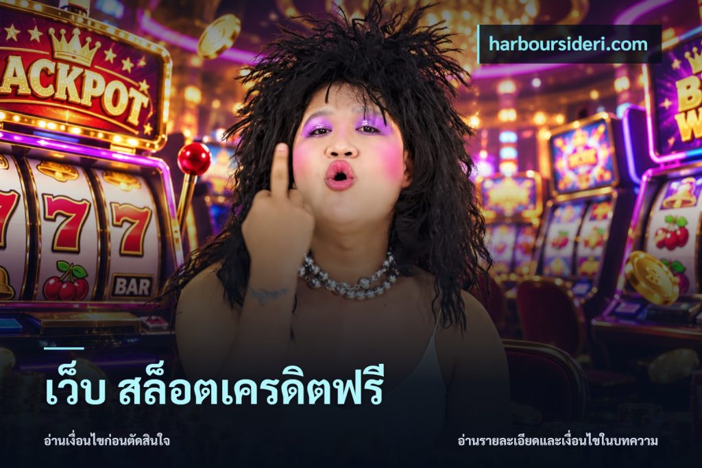 เว็บ สล็อตเครดิตฟรี