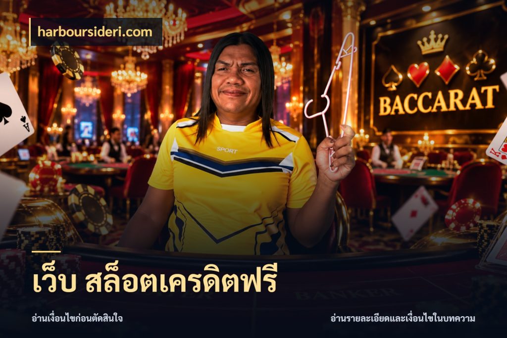 เว็บ สล็อตเครดิตฟรี เครดิตฟรีในมุมที่สายโบนัสสนใจ สไตล์ harboursideri.com