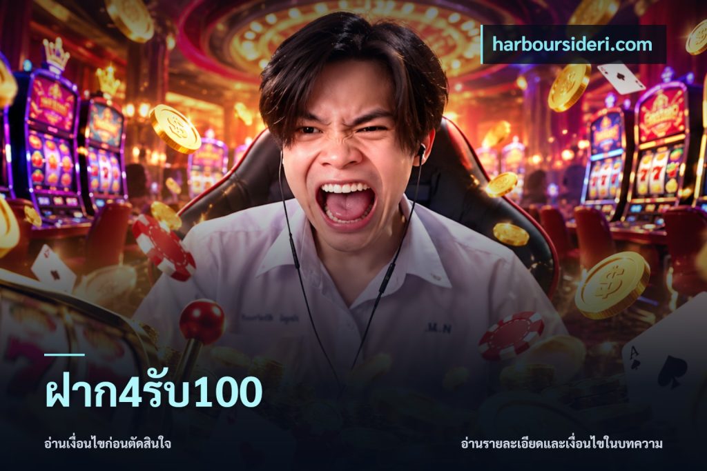 ฝาก4รับ100