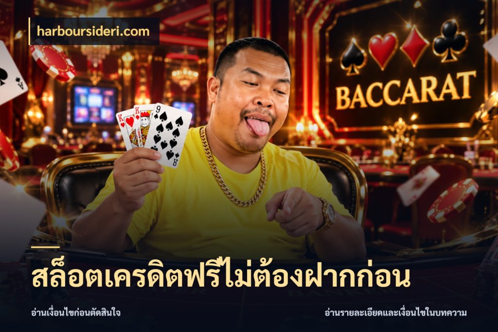 สล็อตเครดิตฟรีไม่ต้องฝากก่อน สีสันของเครดิตฟรีและเกมแนวที่ชอบ สไตล์ harboursideri.com