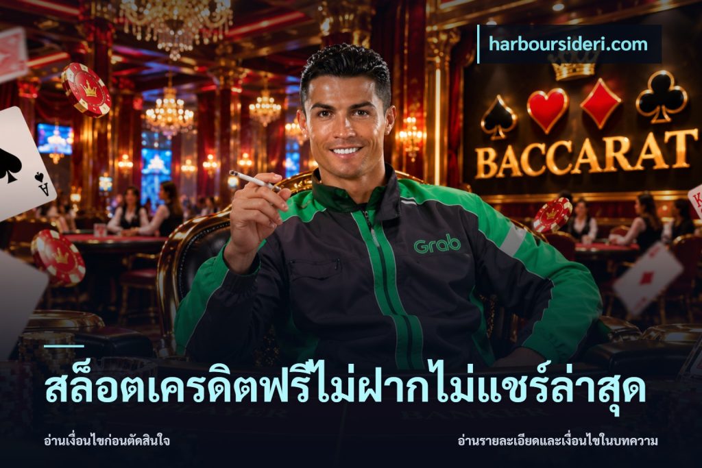 สล็อตเครดิตฟรีไม่ฝากไม่แชร์ล่าสุด