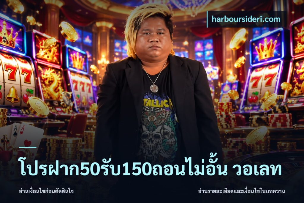 โปรฝาก50รับ150ถอนไม่อั้น วอเลท