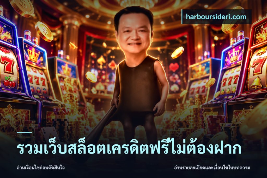 รวมเว็บสล็อตเครดิตฟรีไม่ต้องฝาก