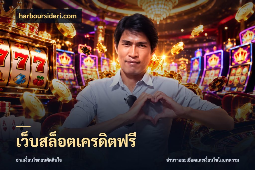 เว็บสล็อตเครดิตฟรี เครดิตฟรีในมุมที่สายโบนัสสนใจ ในมุม harboursideri.com