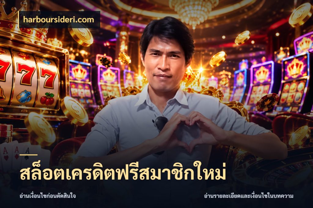 สล็อตเครดิตฟรีสมาชิกใหม่ เครดิตแต่ละรูปแบบมีมุมไหนให้ดู ในมุม harboursideri.com